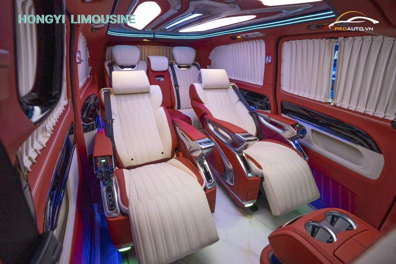 Phối màu nội thất Limousine