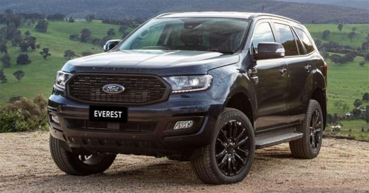 Phong cách ngoại thất mạnh mẽ của Ford Everest 2020
