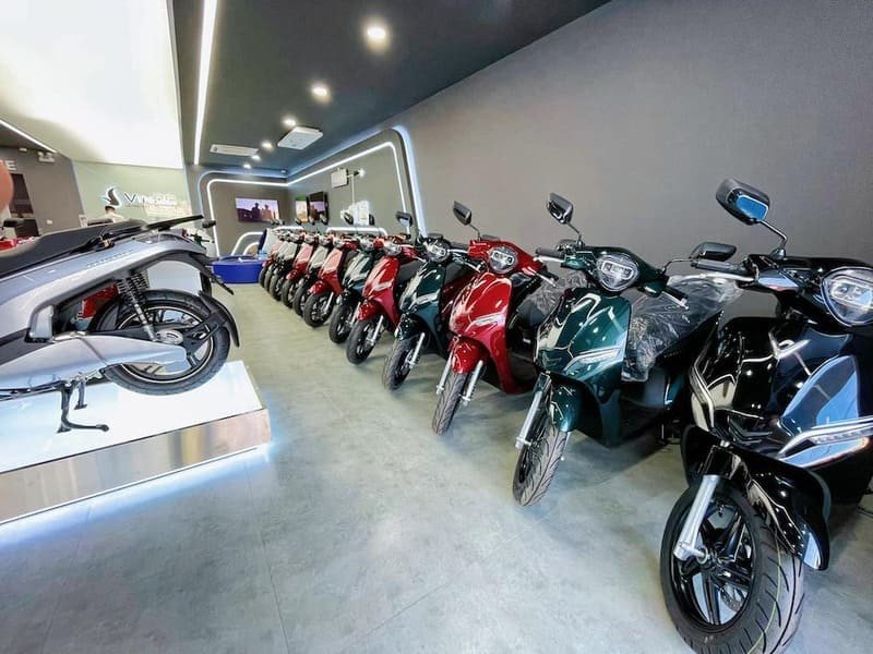 showroom xe ô tô hiện đại