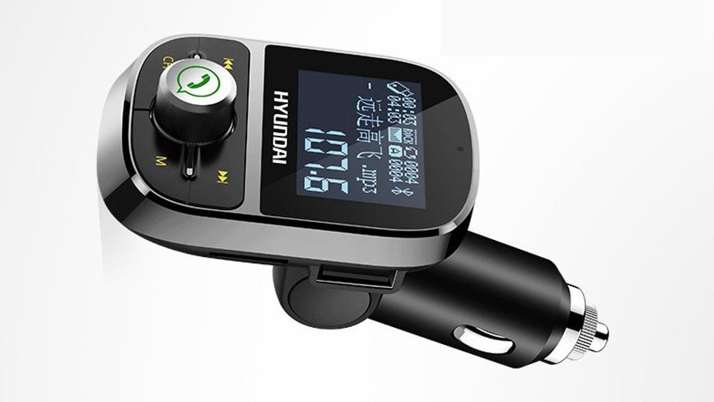 Tẩu nghe nhạc Bluetooth xe hơi HY92 hiển thị lời bài hát