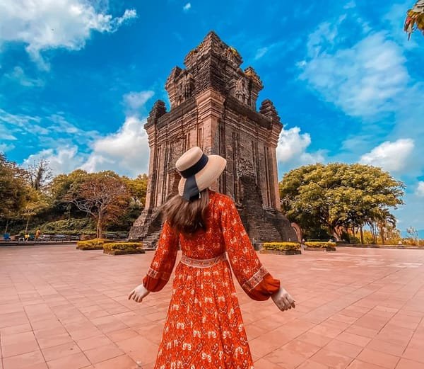 Tháp Nhạn Phú Yên, di tích văn hóa Chăm trong chuyến đi tự lái