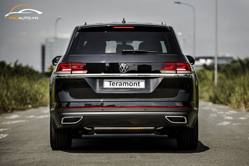 Thiết kế đuôi xe Volkswagen Teramont 2024 thể thao