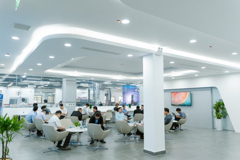 Thiết kế không gian showroom VinFast Bình Phước