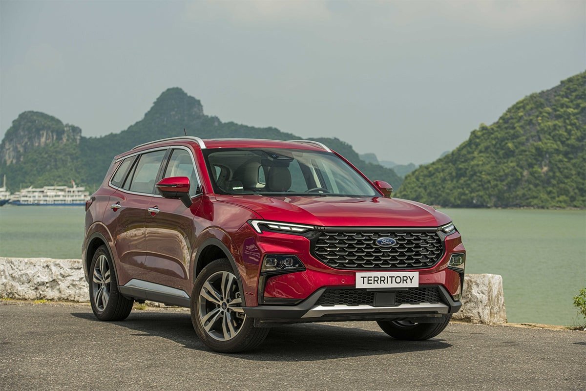 Thiết kế ngoại thất của Ford Territory