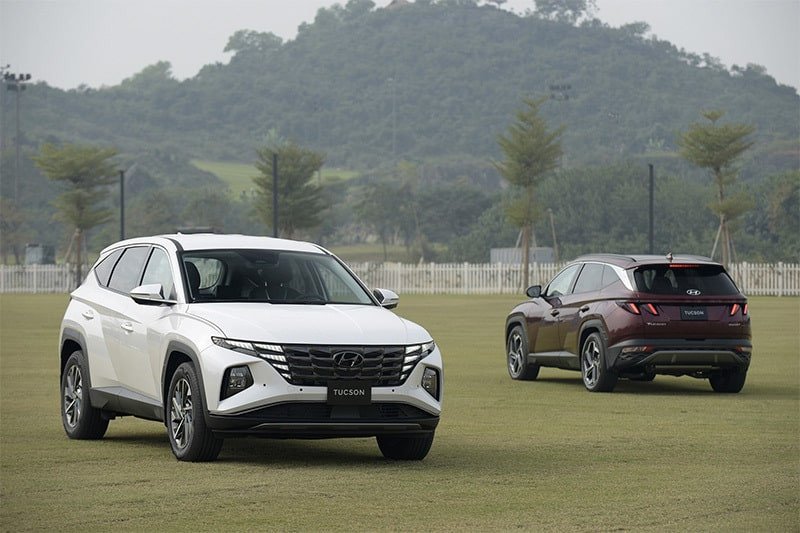 Thiết kế ngoại thất hiện đại của Hyundai Tucson