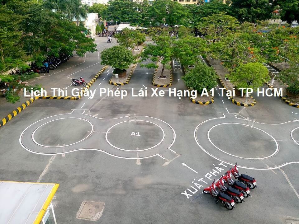 Thông tin lịch thi bằng lái xe A1 tại TPHCM mới nhất