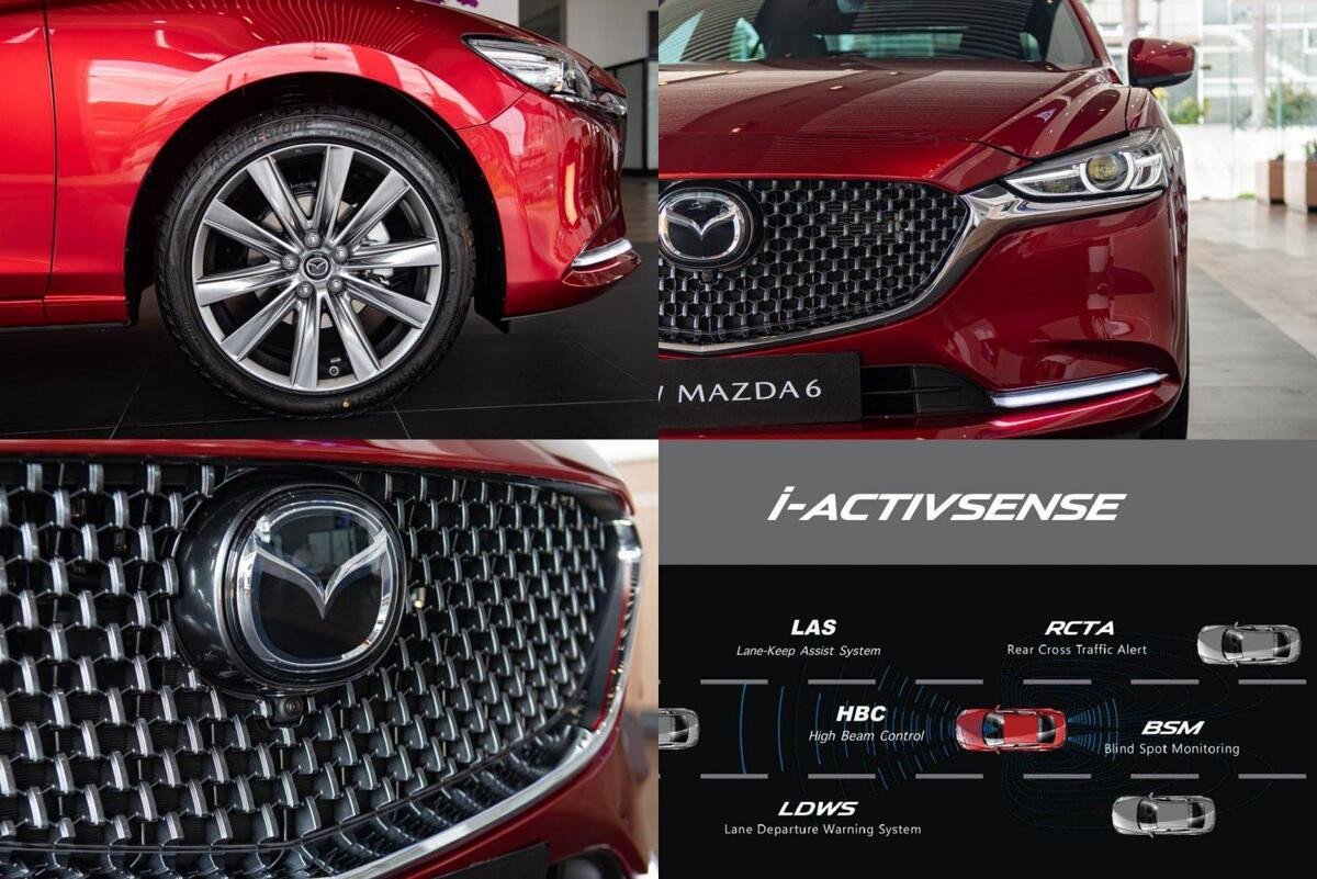 Tổng quan ngoại thất xe Mazda 6 2020 sang trọng