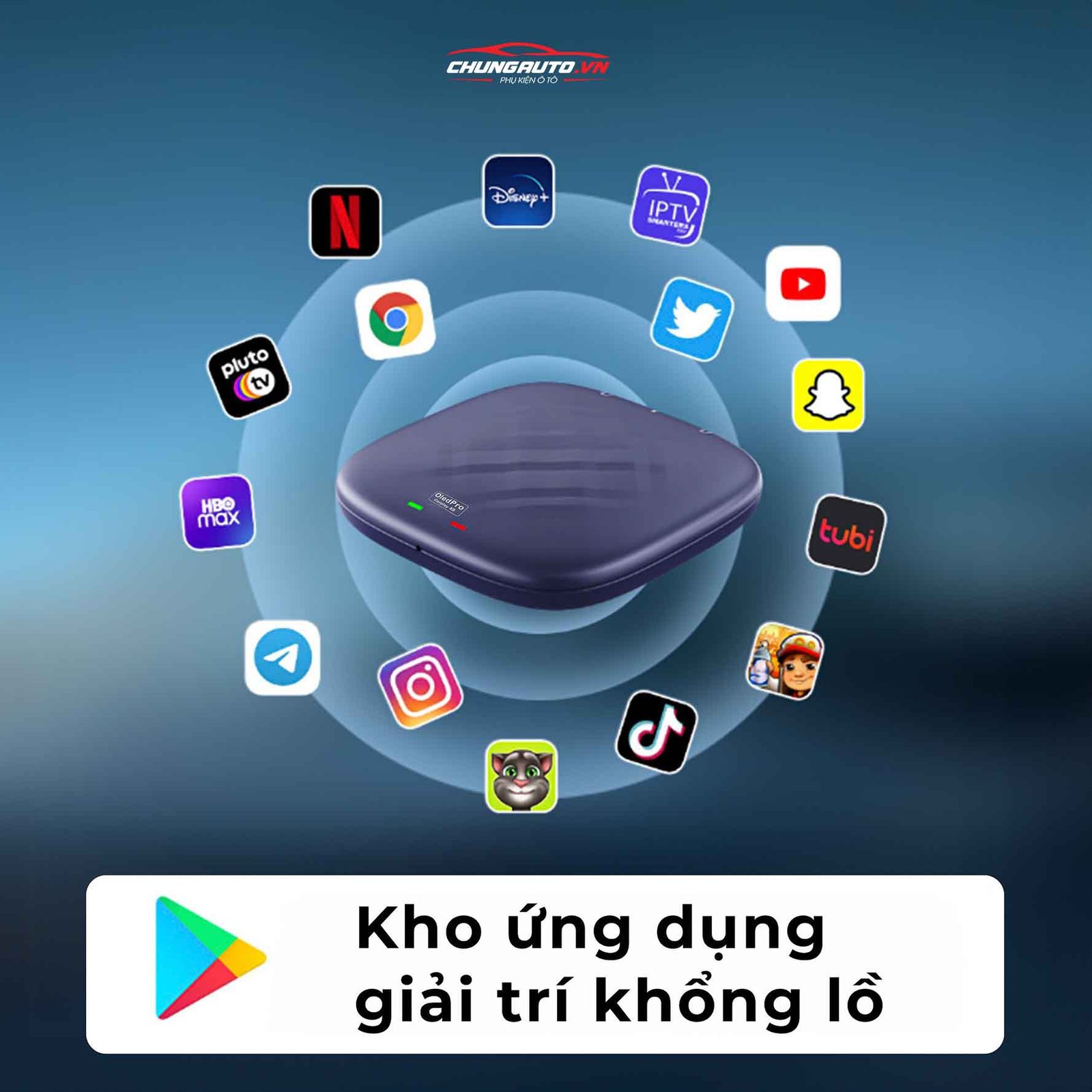 Trải nghiệm giải trí đa phương tiện với Android Box OledPro X5