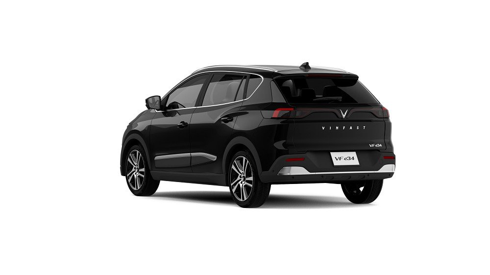 VinFast VF e34 màu đen được nhiều khách hàng lựa chọn
