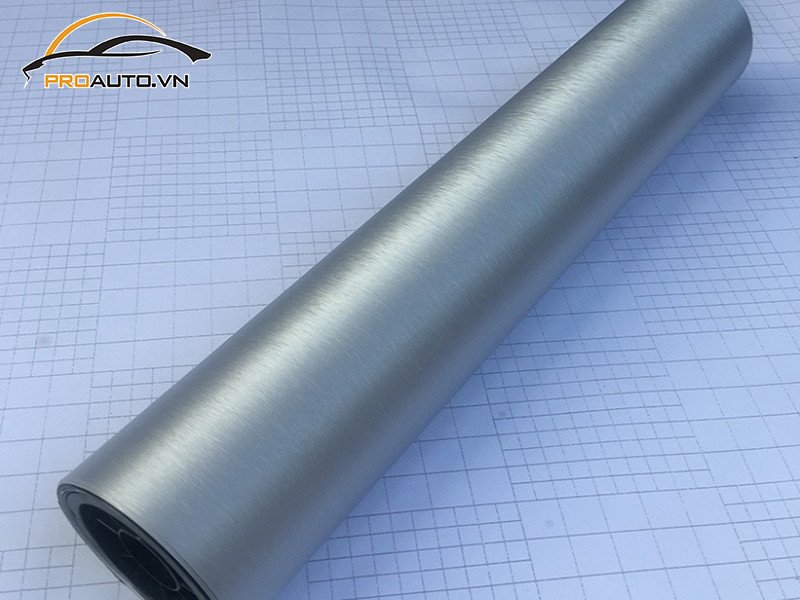 Wrap nhôm xước trên xe Vios