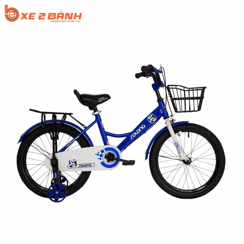 Xe đạp trẻ em SOLONG 18 inch màu xanh dương