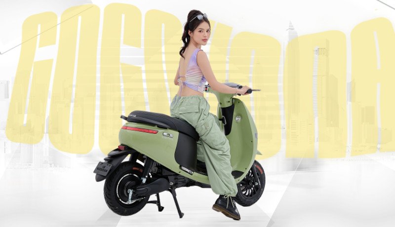 Xe máy điện dành cho người trẻ năng động, tuân thủ quy định không cần bằng lái