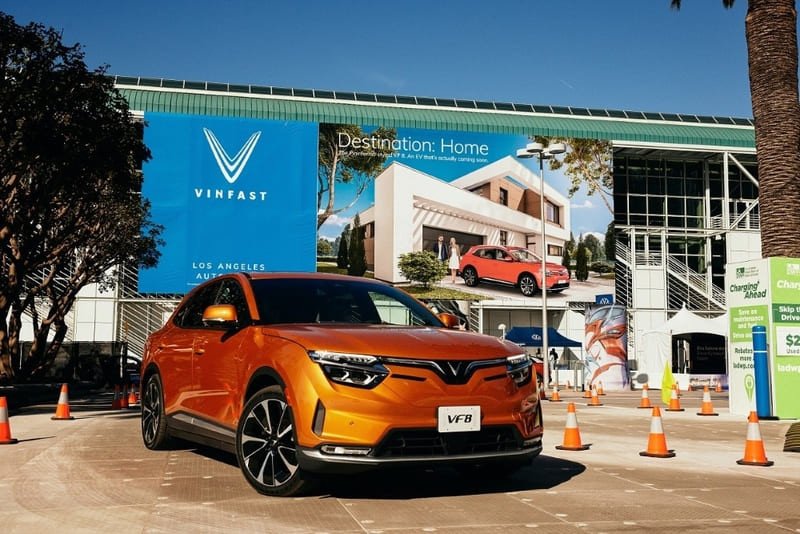 Xe VinFast VF8 ra mắt cộng đồng Mỹ 