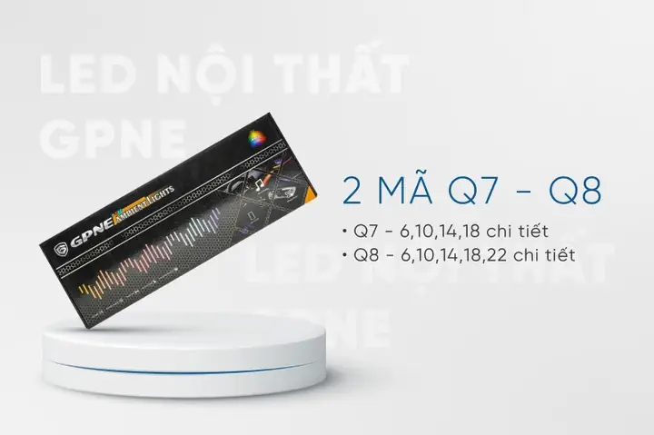 Đèn Led Xe Hơi Ô Tô Trang Trí Nội Thất Chính Hãnggpne