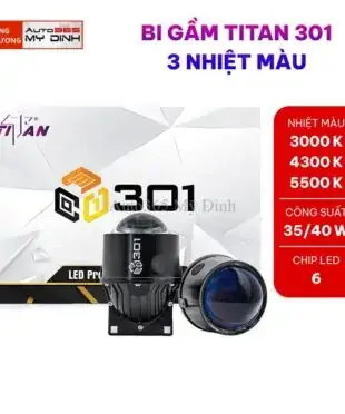 Bi Gầm Titan 301 - 3 Nhiệt Màu Bi Gầm Titan 301 - 3 Nhiệt Màu