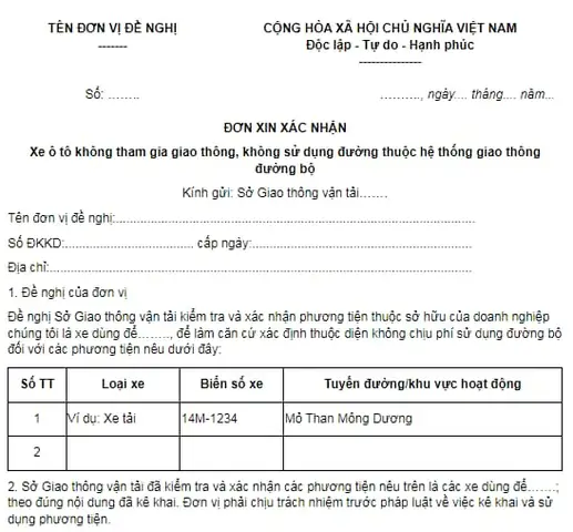 Mẫu Đơn Xin Xe Ô Tô: Hướng Dẫn Đầy Đủ & Chuẩn Pháp Lý
