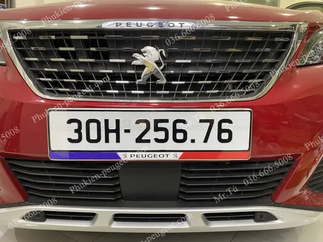 Khung Biển Số Châu Âu Xe Peugeot 2021 Cao Cấp ( Bộ 2 Khung Biển ...