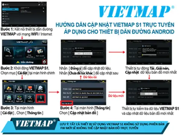 Các Bước Cài Đặt Vietmap Trên Đầu Dvd Ô Tô Các Bước Cài Đặt Vietmap Trên Đầu Dvd Ô Tô