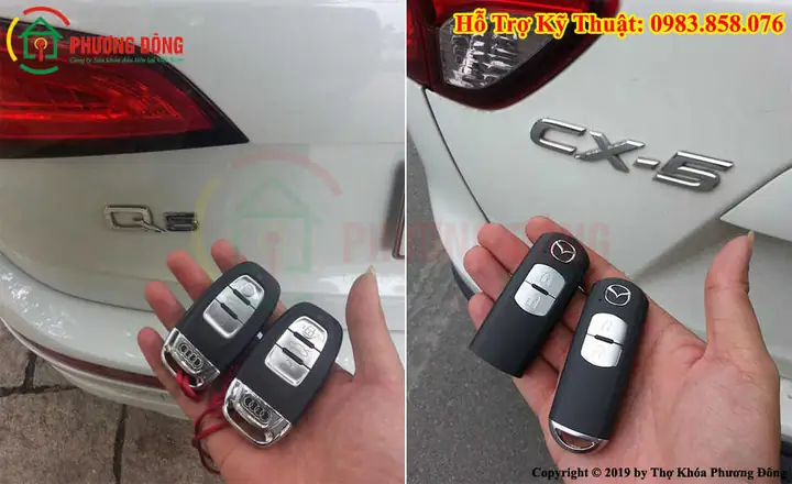 Làm Chìa Khóa Xe Hơi Thông Minh Smartkey Start/stop Làm Chìa Khóa Xe Hơi Thông Minh Smartkey Start/stop
