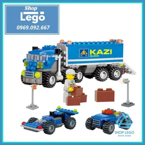 Lắp Ráp Xếp Hình Lego Xe Ô Tô Kazi 6409: Hướng Dẫn Chi Tiết Từ A-z