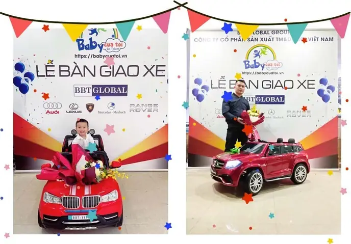 Lễ Bàn Giao Xe Ô Tô Có 1 Không 2 Cho Các "chủ Tịch" Nhí Tại Baby Của Tôi Lễ Bàn Giao Xe Ô Tô Có 1 Không 2 Cho Các "chủ Tịch" Nhí Tại Baby Của Tôi