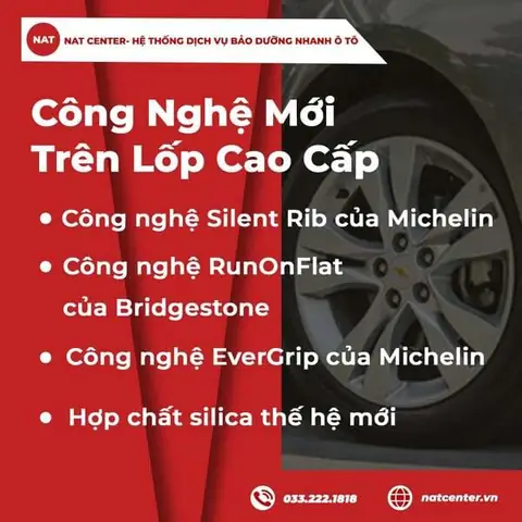 Công Nghệ Mới Trên Lốp Cao Cấp Công Nghệ Mới Trên Lốp Cao Cấp