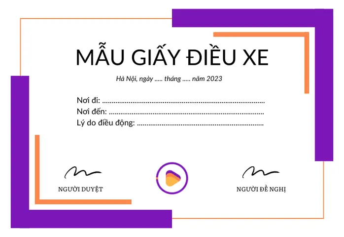 Tổng Quan Về Giấy Điều Động Xe Ô Tô: Hơn Cả Một Văn Bản Hành Chính Tổng Quan Về Giấy Điều Động Xe Ô Tô: Hơn Cả Một Văn Bản Hành Chính