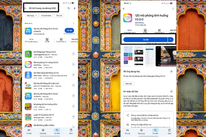 Hướng Dẫn Tải Phần Mềm Thi Mô Phỏng Lái Xe Hạng B Trên Điện Thoại Android Hướng Dẫn Tải Phần Mềm Thi Mô Phỏng Lái Xe Hạng B Trên Điện Thoại Android