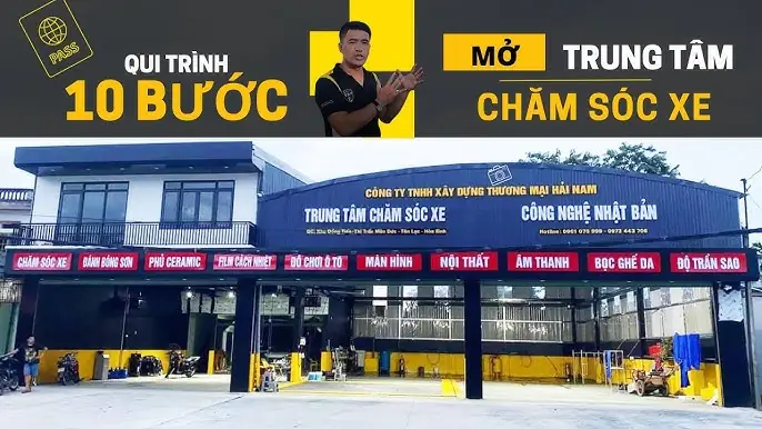 Hướng Dẫn Mở Xưởng Detailing Xe Ô Tô Chuyên Nghiệp Từ A-z