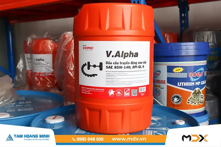 Alpha 85w-140 - Nhớt Hộp Số Xe Ô Tô Cao Cấp Alpha 85w-140 - Nhớt Hộp Số Xe Ô Tô Cao Cấp