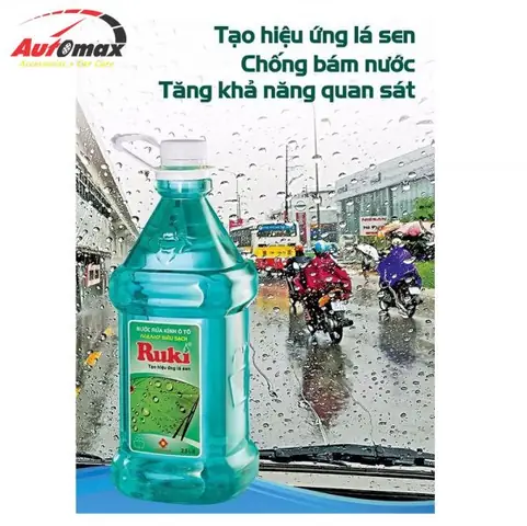 Thông Tin Cơ Bản Về Nước Rửa Kính Xe Ô Tô Nano Ruki 2.5 Lít Thông Tin Cơ Bản Về Nước Rửa Kính Xe Ô Tô Nano Ruki 2.5 Lít