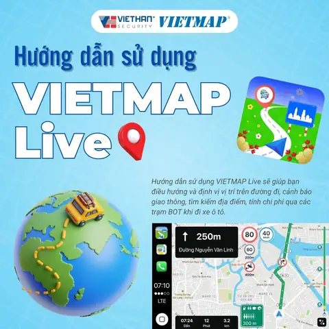 Hướng Dẫn Sử Dụng Vietmap Live Trên Xe Hơi Giúp Dẫn Đường Chi Tiết, Chính Xác Nhất
