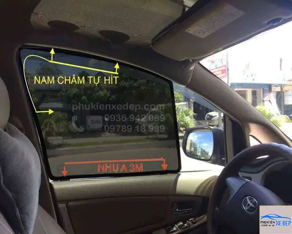 Hướng Dẫn Lắp Đặt Rèm Che Nắng Theo Xe Xe Ô Tô Chevrolet Trax
