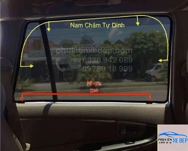 Hướng Dẫn Lắp Đặt Rèm Che Nắng Theo Xe Xe Ô Tô Chevrolet Trax