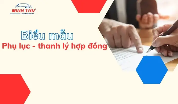 Phụ Lục Hợp Đồng Và Thanh Lý Hợp Đồng Thuê Xe Phụ Lục Hợp Đồng Và Thanh Lý Hợp Đồng Thuê Xe
