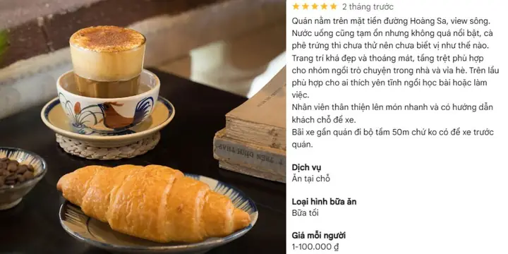 Cà Phê Trứng 3t – Quán Cafe Quận 1 Hòa Cổ