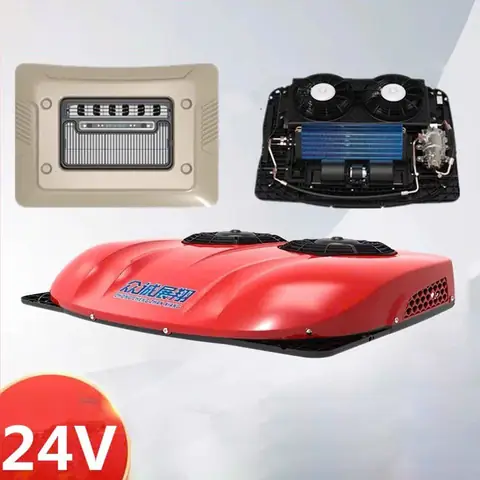 Điều Hòa Âm Trần 1 Cục 24v Cho Xe Tải – Làm Mát Mạnh, Gắn Gọn Trên Nóc Cabin