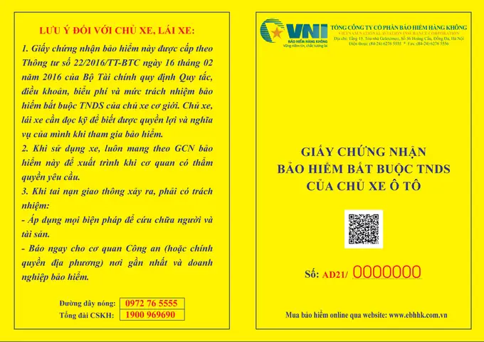 Lỗi Sử Dụng Bảo Hiểm Ô Tô Hết Hạn Phạt Bao Nhiêu?