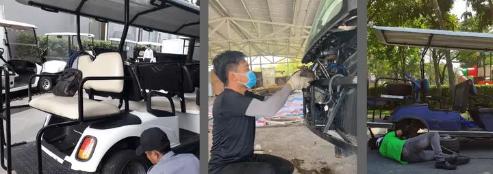 Quy Trình Sửa Chữa Và Bảo Trì Xe Điện Du Lịch Chở Khách, Xe Điện Sân Golf Quy Trình Sửa Chữa Và Bảo Trì Xe Điện Du Lịch Chở Khách, Xe Điện Sân Golf