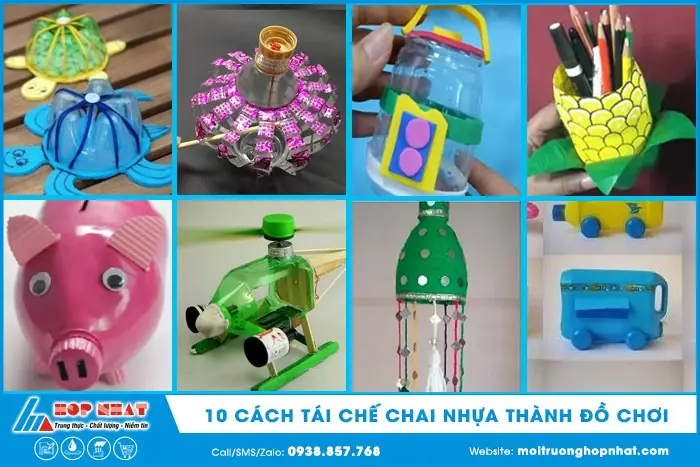 Tại Sao Chúng Ta Nên Biến Chai Nhựa Thành Đồ Chơi?