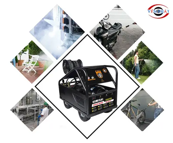 Ứng Dụng Phổ Biến Của Máy Xịt Rửa Xe