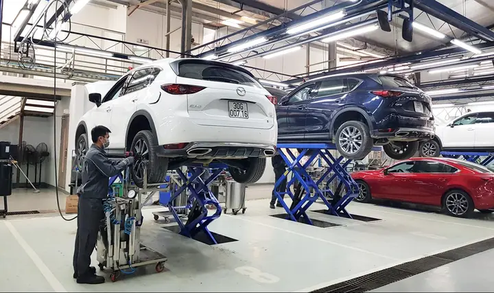 Xưởng Dịch Vụ Mazda Lê Văn Lương
