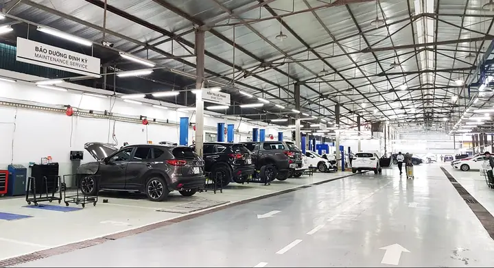 Xưởng Dịch Vụ Mazda Lê Văn Lương