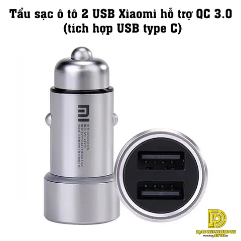 Thông Tin Cơ Bản Về Sạc Ô Tô Xe Hơi Xiaomi Quick Charge 3.0