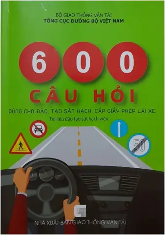 Những Điểm Mới Trong Bộ Tài Liệu 600 Câu Hỏi Lý Thuyết Lái Xe Hạng B2 Những Điểm Mới Trong Bộ Tài Liệu 600 Câu Hỏi Lý Thuyết Lái Xe Hạng B2
