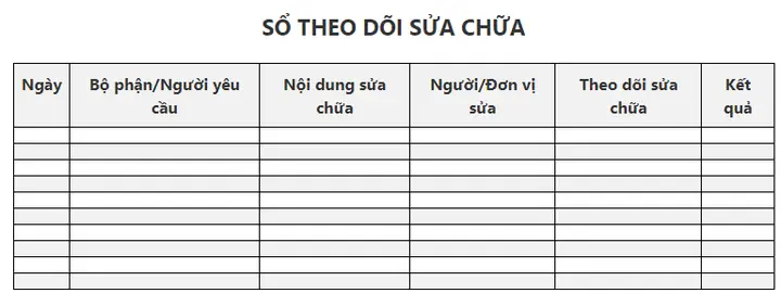 Sổ Bảo Dưỡng Sửa Chữa Xe Ô Tô: Hướng Dẫn Chi Tiết Từ A Đến Z Sổ Bảo Dưỡng Sửa Chữa Xe Ô Tô: Hướng Dẫn Chi Tiết Từ A Đến Z