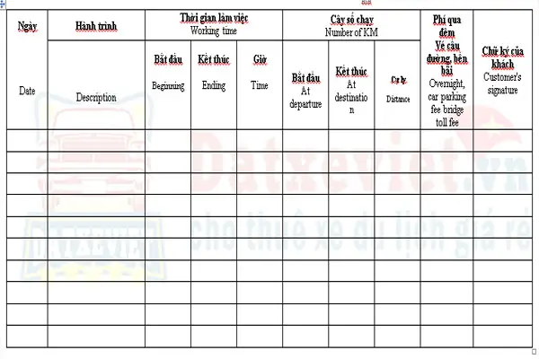Sổ Theo Dõi Quản Lý Xe Ô Tô: Bí Mật Để Kiểm Soát Chi Phí Và Bảo Quản Xe Tối Ưu