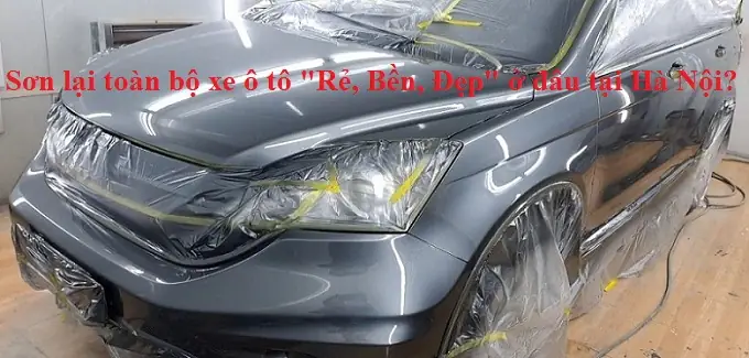Sơn Lại Xe Ô Tô Ở Đâu
