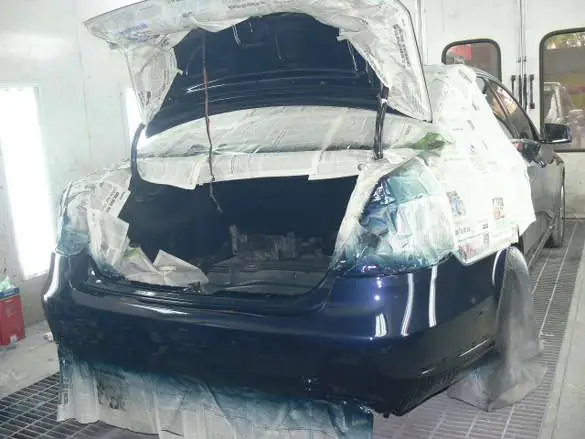 Các Bước Sơn Xe Ô Tô Theo Quy Trình Chuẩn Của Mazda - Kia Ninh Bình