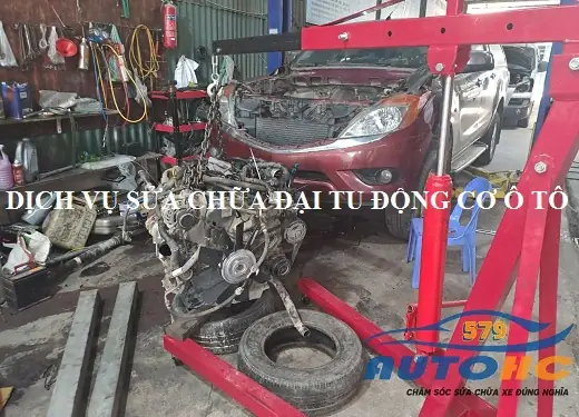 Hạ Máy Kiểm Tu Để Sửa Chữa Đại Tu Động Cơ: